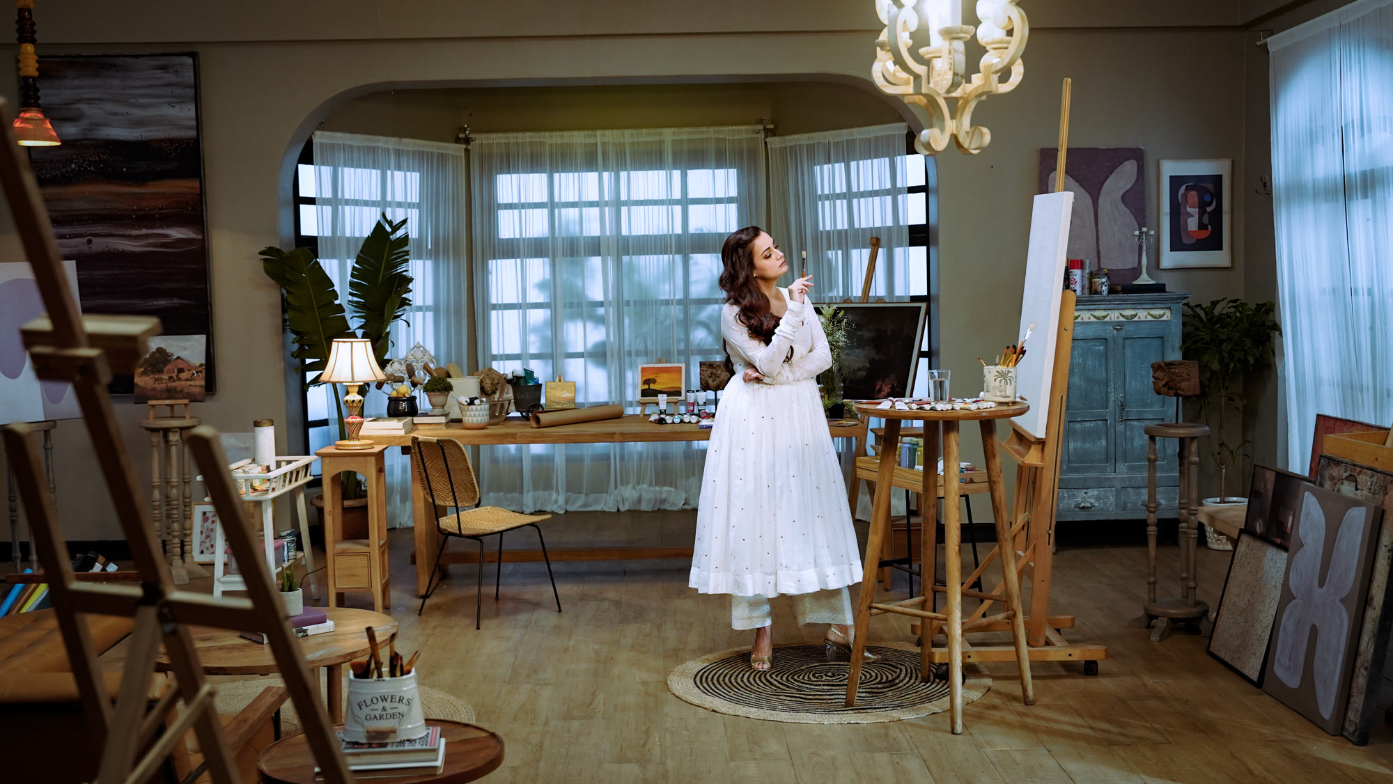Behind the scenes on the Havells shoot