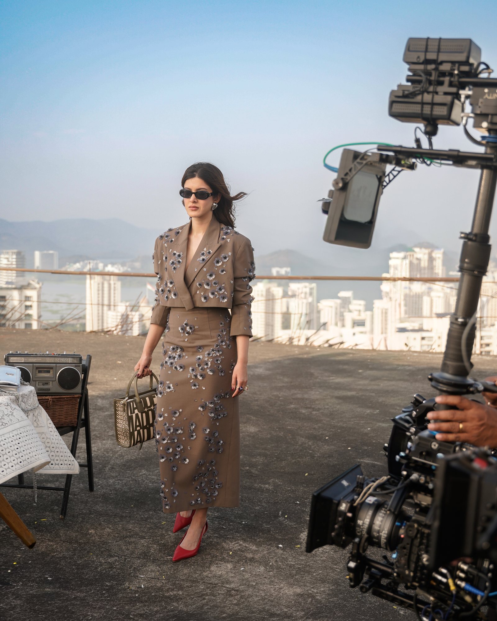 Behind the scenes on a MOCFILMS set