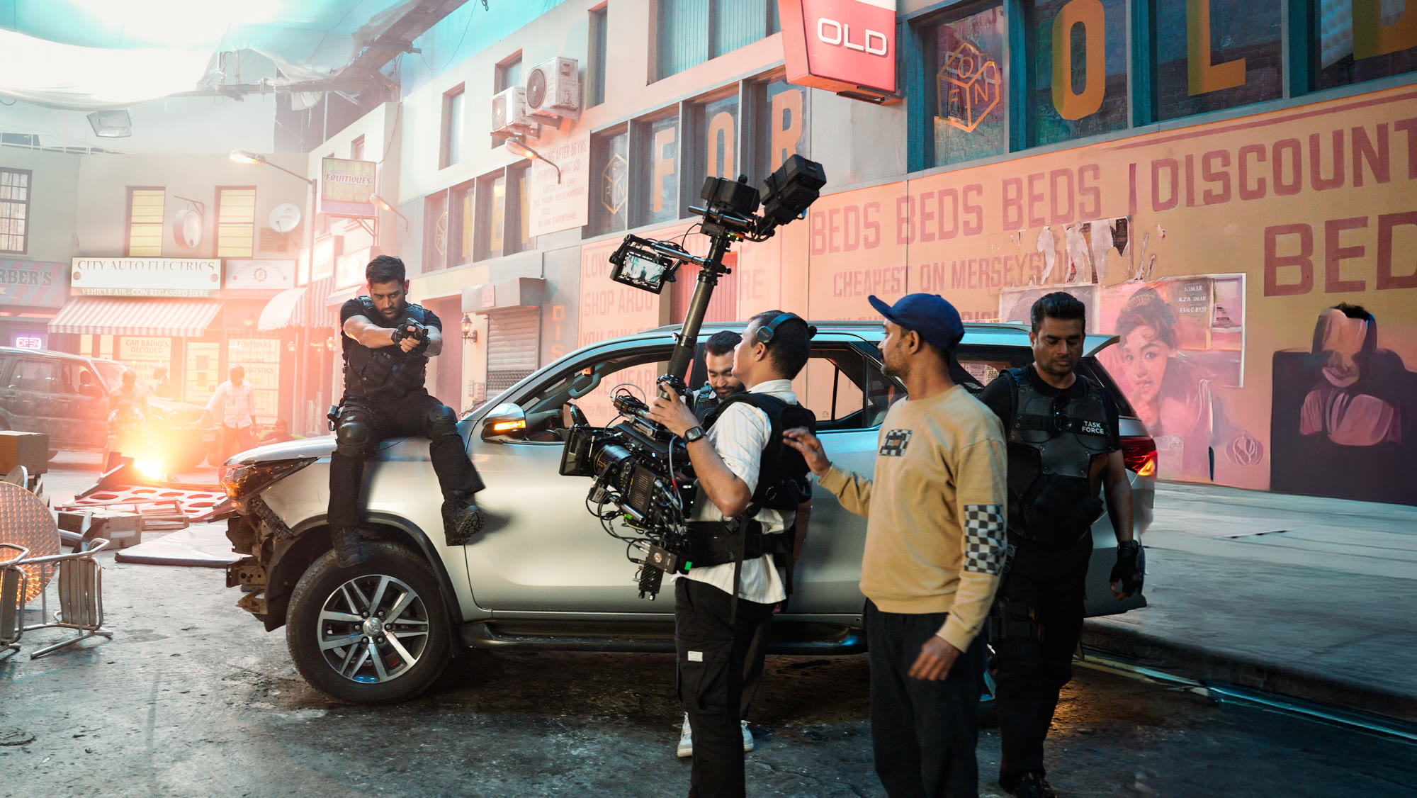 Acko, production still