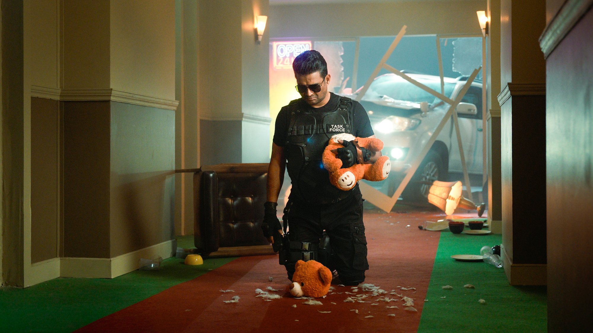 Acko, production still